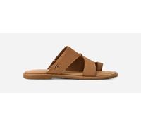 UGG® Matira Slide for Women in Brown, Size 3, Suede/Polyester/Leather
