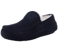 Ascot Suede Slippers Black 9 UK