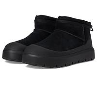 UGG Men's Cl Ultra Mini Weather Hybrid Fashion Boot, Black/Black, 6 UK