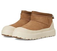 UGG Men's Cl Ultra Mini Weather Hybrid Fashion Boot, Chestnut/Whitecap, 17 UK
