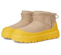 UGG Men's Cl Ultra Mini Weather Hybrid Fashion Boot, Mustard Seed/Summer Wheat, 15 UK