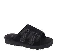 UGG Men's Goldencoast Strap Slide Sandal, Black, 10 UK