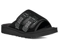 UGG Men's, Goldencoast Strap Slide, Slide, BLACK, UK11