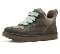 UGG® Lowmel Trainer in Dense Smoke/Artichoke, Size 9, Suede/Textile/Recycled Materials