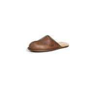UGG Men's Scuff Slipper, Tan Leather, 12 UK