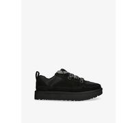 UGG Mens UGG Lo Lowmel Low-Top Suede Trainers Black Eur 40 / 6 UK Men
