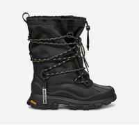 UGG® MetroPeak Boot in Black, Size 5, Leather/Textile/Recycled Materials