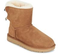 UGG Women's Mini Bailey Bow Ii Fashion Boot, Chestnut, 7 UK