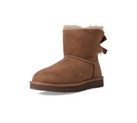 UGG Women's MINI Bailey Bow II Fashion Boot, Rocky Oak, 6