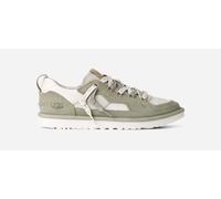 UGG® Minimel Trainer in Moonlight/Bay Leaf, Size 4, Suede/Textile/Polyester