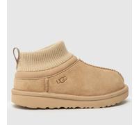 UGG Infant Classic Ultra Stretch Cuff, Beige, Size 7 Younger Beige
