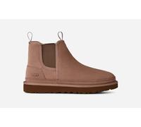 UGG® Neumel Chelsea Boot for Men in Rocky Oak, Size 8, Suede/Polyester/Wool