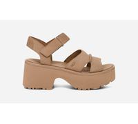 UGG new heights ankle strap sandals in mustard seed UK 8 (EU 41)