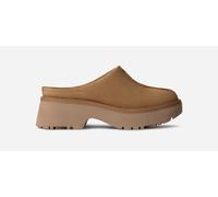 UGG® New Heights Clog for Women in Brown, Size 4, Suede/Polyester