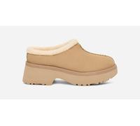 UGG® New Heights Cozy Clog for Women in Brown, Size 5, Suede/Wool