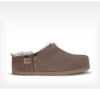 Ugg Otzo Pony-Hair Mules with Round Toe and Low Heel - Size: 8 - female