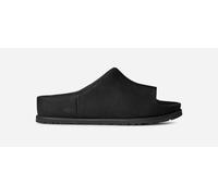 UGG® Otzo Slide in Black, Size 11, Nubuck/Leather