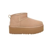 Ugg - Platform boots - W Classic Ultra Mini Platform Sand for Women in Wool - Size 9 US - Brown Brown 9 US
