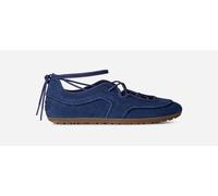 UGG® Quill Ballet Trainer in High-Voltage Blue, Size 4.5, Suede/Polyester