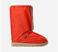 UGG® Reese Cooper Classic Mini in Mandarin Red, Size 5, Fabric/Shearling/Polyester