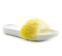 UGG Royale women's flip-flops with fur, yellow, size 39
