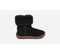 UGG® Sammee Boot for Kids in Black, Size 8, Suede/Polyester/Wool