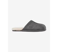 Scuff Suede Slippers Dark Grey 12 UK