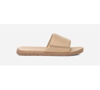 UGG® Seaside Ii Slide in Brown, Size 7, Leather/Suede/Polyester