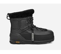 UGG® Shasta Mid Boot in Black, Size 10, Leather/Waterproof/Polyester