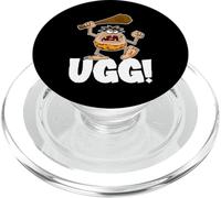 Ugg Stay Away From My Yard Primitive Caveman PopSockets PopGrip for MagSafe