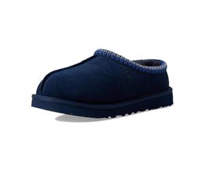 UGG Tasman II Suede Slippers 43 EU with Lambskin 17 mm, EVA Sole, Slip-On Slippers with Recycled Cable Detail, Unisex Comfort Slippers