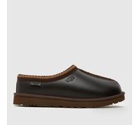 Tasman Leather Regen Slippers Ironwood 7 UK