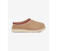 UGG® Tasman for Women in Sand/Dark Cherry, Size 3, Suede