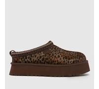 UGG Tazz Caspian Slippers - Burnt Cedar, Print, Size 6, Women Print