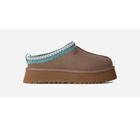 UGG® Tazz II in Caribou/Sapphire Ice, Size 4, Suede/Polyester