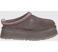 Ugg Tazz II Suede Mules with Platform Sole and Contrasting Stitching - Size: 10 - female