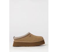 Ugg Tazz II Suede Mules with Platform Sole and Contrasting Stitching - Size: 7 - female