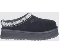 Ugg Tazz II Suede Mules with Platform Sole and Contrasting Stitching - Size: 9 - female