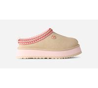UGG® Tazz Love '26 in Sea Salt/Rosetta, Size 4, Suede/Polyester