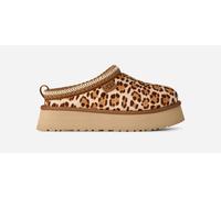 Ugg - Warm and comfortable leather slippers - W Tazz Plains Felicity Leopard Jasmine for Women in Recycled Polyester - Size 7 US - Brown Brown 7 US