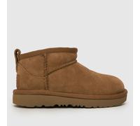 UGG Toddler Classic Ultra Mini Boots in Brown, Suede, Size: 11 UK 11 (EU 30)