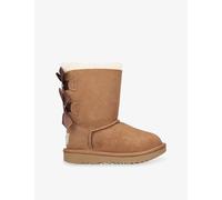 UGG UGG Bailey Bow II Sheepskin Boots Brown Eur 22 /5.5 UK Kids
