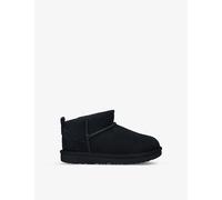 UGG UGG Classic Ultra Mini Sheepskin Ankle Boots 7-10 Years Black Eur 33.5 /1.5 UK Adult