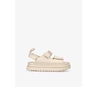 UGG UGG Kids' Goldenglow Chunky-Sole Woven Sandals Cream Eur 35 / 2.5 UK Adult