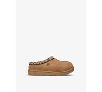 UGG UGG Tasman II Contrast-Stitch Suede Slippers 7-10 Years Brown Eur 33.5 /1.5 UK Adult