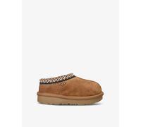 UGG UGG Tasman II Shearling-Trim Suede Slippers 2-7 Years Brown Eur 22 /5.5 UK Kids