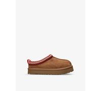 UGG UGG Tazz Suede and Shearling Ankle Boots 6-10 Years Brown Eur 37 / 4 UK Adult