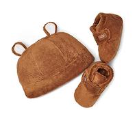 UGG Unisex Baby Bixbee and Beanie BOOT,Chestnut,0.5 UK Child