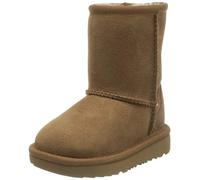 UGG® Classic Short II Boot for Kids in Brown, Size 3, Suede