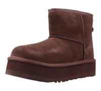 UGG Unisex Kids Classic Mini Platform Fashion Boot, Burnt Cedar, 12 UK